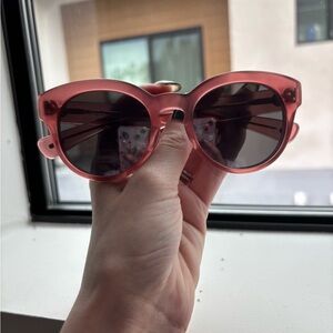 Salt Lorna Sunglasses in Matte Dusty Rose with Polarized Lenses